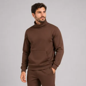 Blusa de Moletom Masculina Gola Alta