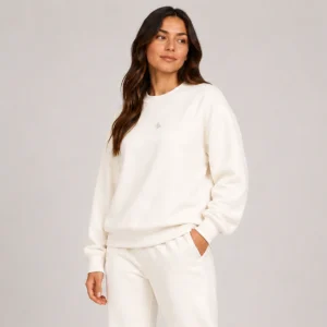 Blusa de Moletom Feminina Básica