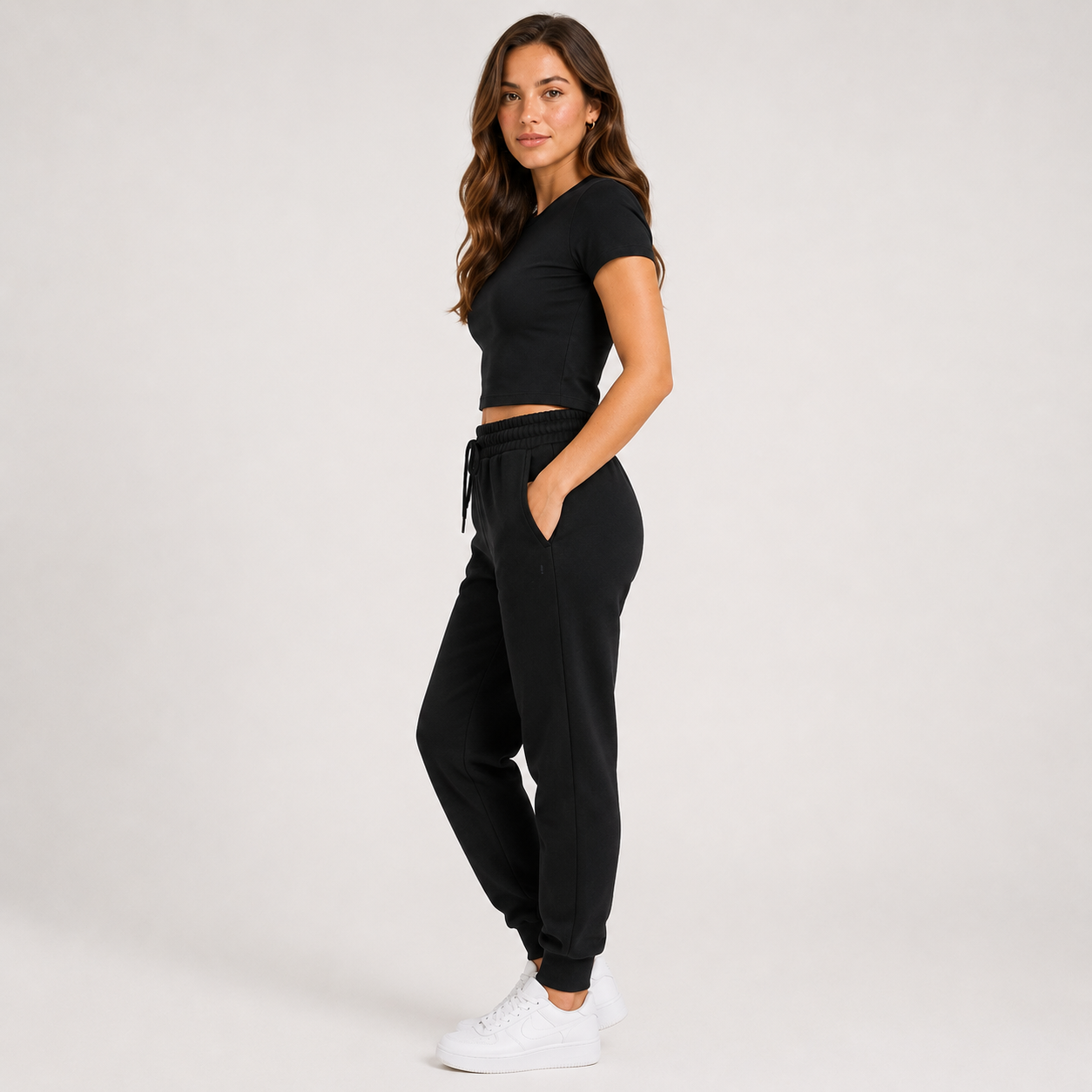 Calça de Moletom Jogger Feminina - Imagem 9